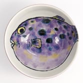 Tokyo Design Studio Seafood Blowfish Fugu 13.2cm Porcelain Rice Bowls