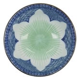 Tokyo Design Studio Lily Flower 13.5cm Porcelain Rice Bowls