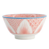 Tokyo Design Studio Lily Flower 13.5cm Porcelain Rice Bowls