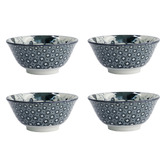 Tokyo Design Studio Asakusa Ninja 20.5cm Porcelain Bowls