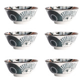 Tokyo Design Studio Asakusa Geisha 14.8cm Porcelain Bowls