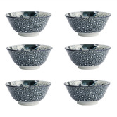 Tokyo Design Studio Asakusa Ninja 14.8cm Porcelain Bowls