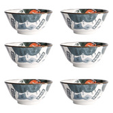 Tokyo Design Studio Asakusa Sumo 14.8cm Porcelain Bowls