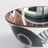 Tokyo Design Studio Asakusa Geisha 20.5cm Porcelain Bowls