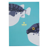 Tokyo Design Studio 5 Pair Bamboo Chopsticks with Blow Fish Rests Gift Set