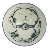 Tokyo Design Studio Kawaii Meow Cat 11.4cm Porcelain Bowls