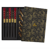 Tokyo Design Studio 5 Pair Chopsticks with Sardine Rests Gift Set