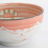 Tokyo Design Studio Kawaii Neko Cat 15.7cm Porcelain Bowls
