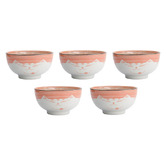 Tokyo Design Studio Kawaii Neko Cat 15.7cm Porcelain Bowls