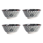 Tokyo Design Studio Asakusa Matsuri 20.5cm Porcelain Bowls
