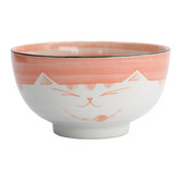 Tokyo Design Studio Kawaii Neko Cat 15.7cm Porcelain Bowls