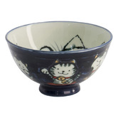 Tokyo Design Studio Kawaii Meow Cat 11.4cm Porcelain Bowls