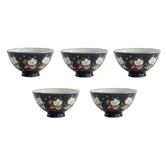 Tokyo Design Studio Kawaii Meow Cat 11.4cm Porcelain Bowls