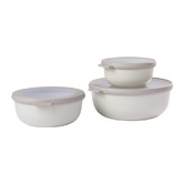 Mepal 3 Piece Cirqula Round Food Storage Container Set