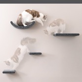 Pryde Pets 4 Piece Pryde Cat Climber Wall Shelf Set