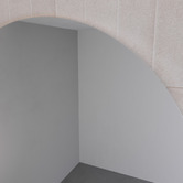 Elm &amp; Arc Silva 1100 x 900mm Arched Bathroom Mirror