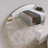 Elm &amp; Arc Noir Arched Full Length Mirror