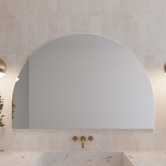 Elm &amp; Arc Silva Arched Bathroom Mirror