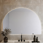 Elm &amp; Arc Vsevolod Arched LED Bathroom Mirror