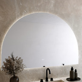 Elm &amp; Arc Vsevolod Arched LED Bathroom Mirror