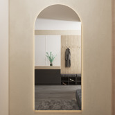 Elm &amp; Arc Ruslan Arched LED Full Length Mirror