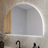 Elm &amp; Arc Vsevolod Arched LED Bathroom Mirror