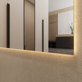 Elm &amp; Arc Ruslan Arched LED Full Length Mirror