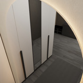 Elm &amp; Arc Ruslan Arched LED Full Length Mirror