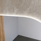 Elm &amp; Arc Yaromir 800 x 1200mm Oval LED Bathroom Mirror