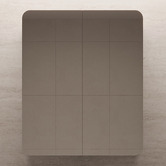 Elm &amp; Arc Massey 750mm Matte White Rectangular Mirrored Shaving Cabinet with Glass Shelves