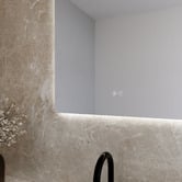 Elm &amp; Arc Kyra 900 x 600mm Arched LED Bathroom Mirror