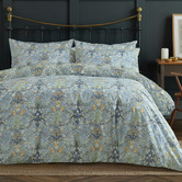 William Morris At Home Woodland Weeds Quilt Cover Set