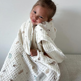 Cam Cam Copenhagen Dreamland Organic Cotton Cot Blanket