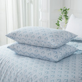 Bellemosa Blue 1000TC Brushed Microfibre Quilt Cover Set