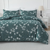 Bellemosa Green 1000TC Brushed Microfibre Quilt Cover Set