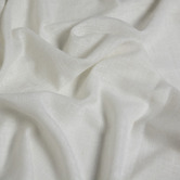 Pure Loom Drapery Custom Burano Linen-Blend Sheer S-Fold Single Panel Curtain &amp; Track Set