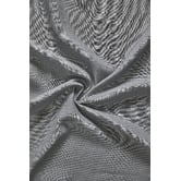 Pure Loom Drapery Custom Linesta Linen Light Filtering S-Fold Single Panel Curtain &amp; Track Set