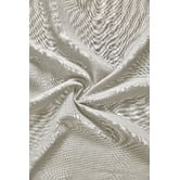 Pure Loom Drapery Custom Linesta Linen Light Filtering S-Fold Single Panel Curtain &amp; Track Set
