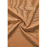 Pure Loom Drapery Custom Linesta Linen Light Filtering S-Fold Single Panel Curtain &amp; Track Set