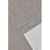 Pure Loom Drapery Custom Cumulus Blockout S-Fold Single Panel Curtain &amp; Track Set