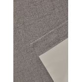 Pure Loom Drapery Custom Cumulus Blockout S-Fold Single Panel Curtain &amp; Track Set
