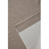 Pure Loom Drapery Custom Belmore Blockout S-Fold Single Panel Curtain &amp; Track Set