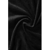 Pure Loom Drapery Custom Caspian Blockout S-Fold Single Panel Curtain &amp; Track Set