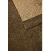 Pure Loom Drapery Custom Caspian Blockout S-Fold Single Panel Curtain &amp; Track Set