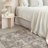 Emma Blomfield Slate Haze Abstract Rug