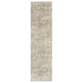Emma Blomfield Slate Haze Abstract Runner