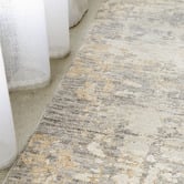 Emma Blomfield Slate Haze Abstract Runner