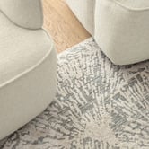Emma Blomfield Frost Plume Rug