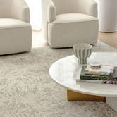 Emma Blomfield Frost Plume Rug