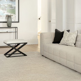 Emma Blomfield Beige Rogue Rug